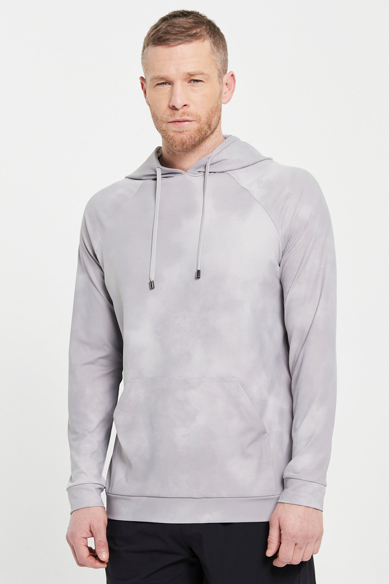 Image of the hicks hoodie in glacier gray