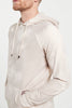 Image of the hicks hoodie in macadamia
