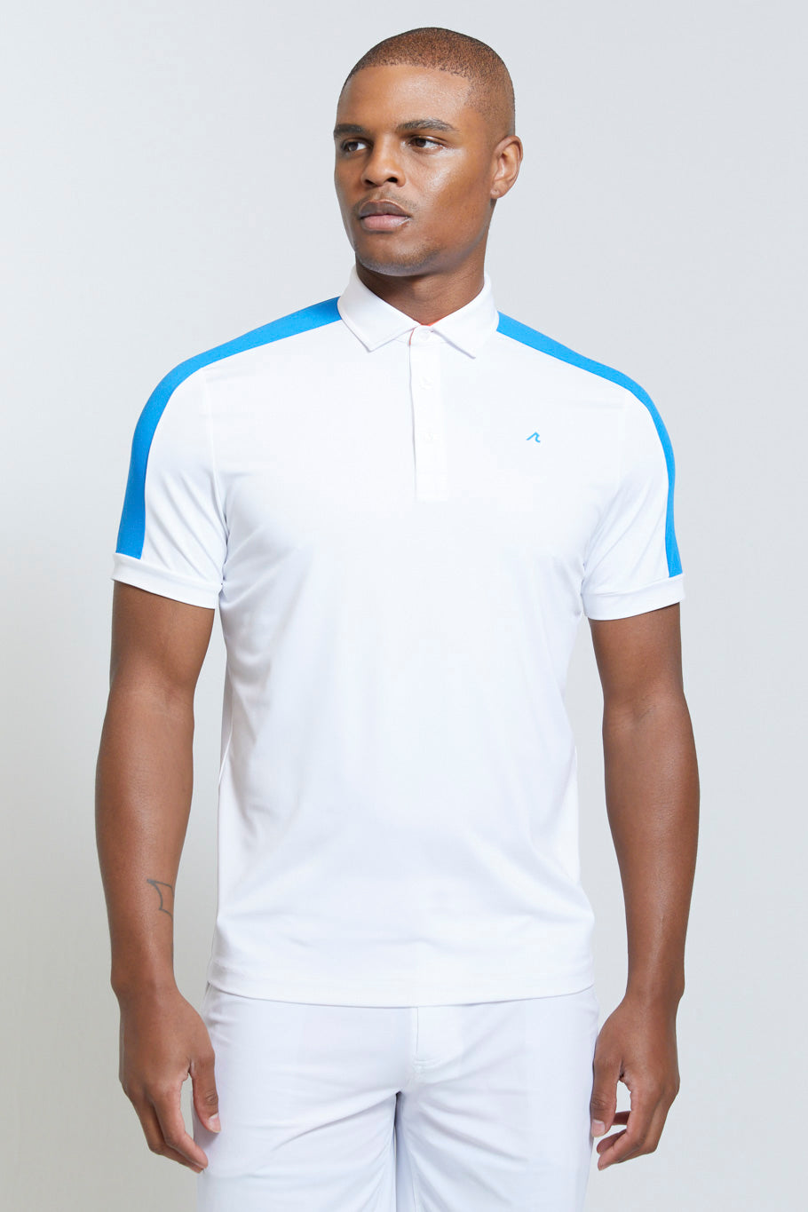 TEvans Polo in Bright White