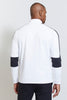 Image of the fowler quarter zip in bright white ss23