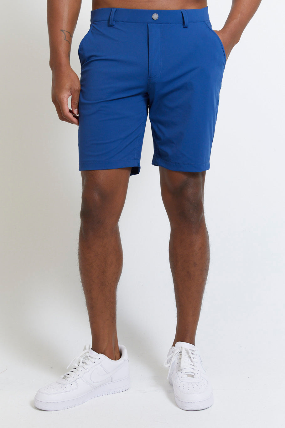 Image of the hanover pull-on short in admiral