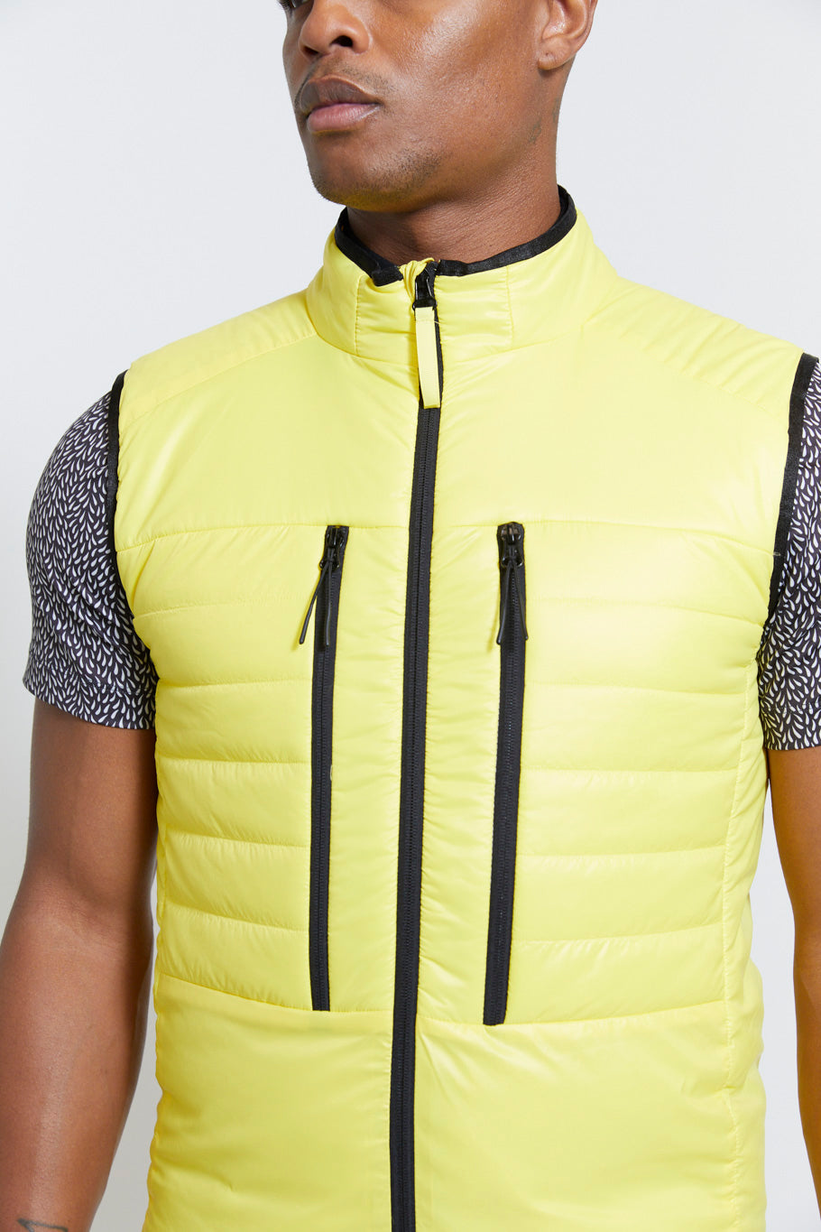 Image of the harding vest in sun ss23