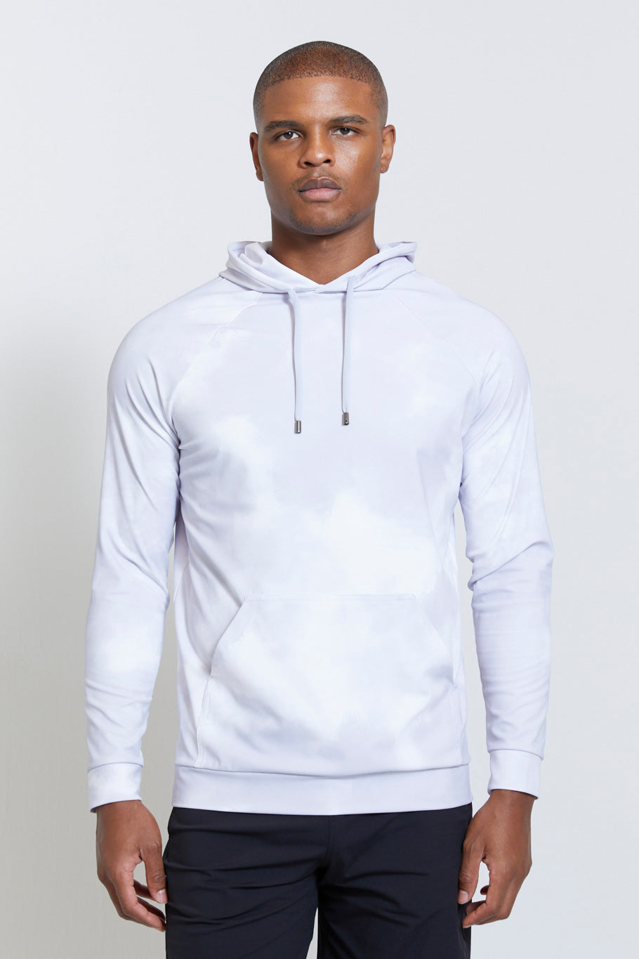 Image of the hicks hoodie in bright white ss23