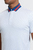 Image of the wells polo in bright white ss23